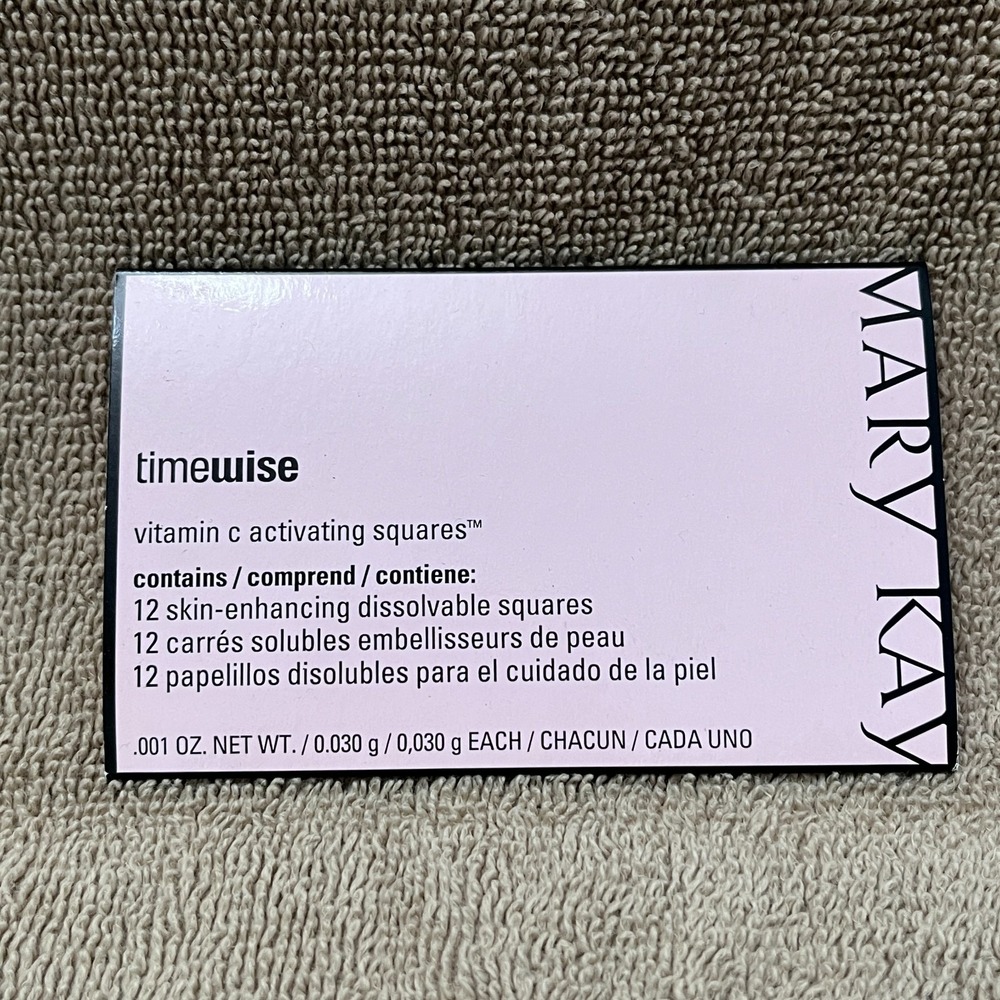 Mary‎ Kay TimeWise Vitamin C Activating Dissolvable Squares 12 Count